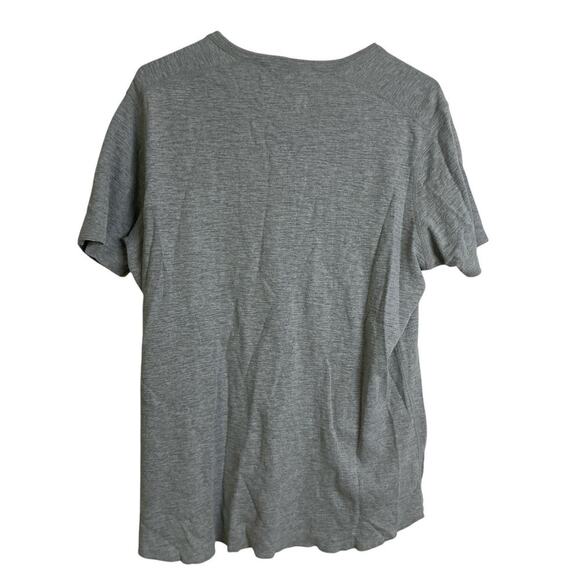 Wings and Horns Shirt Large Gray Mens Short Sleeve Button Up Casual Canada - Picture 2 of 9